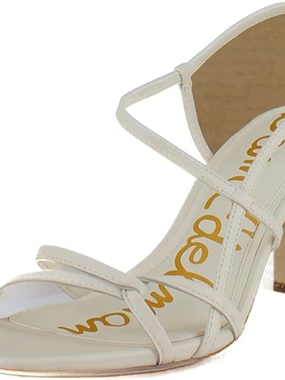 Sam Edelman Emmie Heeled Sandal Modern Ivory 10M EUC